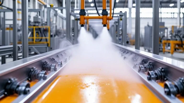 Industrial,Powder,Coating,Pre-treatment,Spray,System,,High-pressure,Nozzles,Spraying,Cleaning