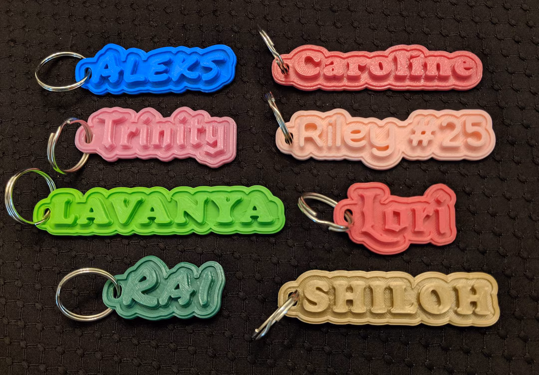3D Printer Keychains-JLYPT