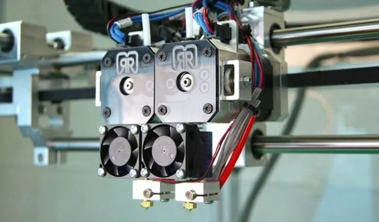 dual-extruder 3D printing
