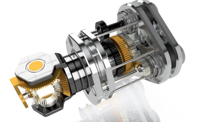 custom-gear-ratio-robotic-joint