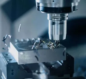 CNC drone motor mounts with thread-milled holes and stainless thread inserts