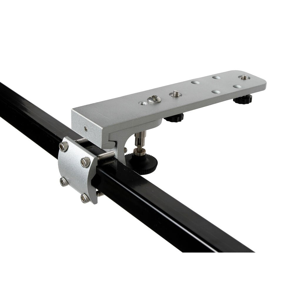 CNC machined drone accessories: anodized quick-release payload rail with tight positional tolerances