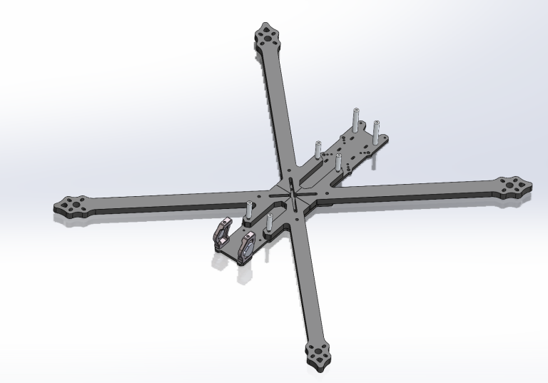 cnc-machining-drone-frame-unibody-jlypt