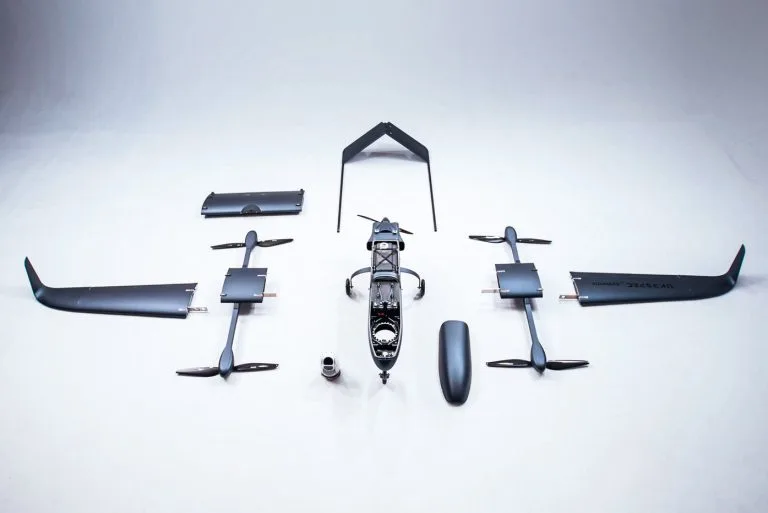 Military UAV components manufacturing of a 5-axis CNC-machined gimbal housing with complex datums