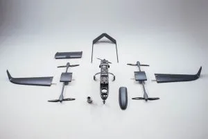 Rapid prototyping for unmanned aerial vehicles controlling thin-wall housing distortion with dedicated fixturing