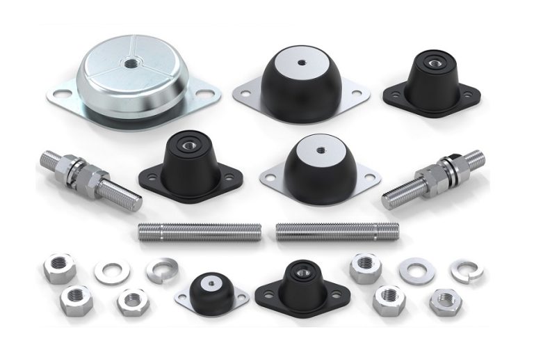 UAV antenna mounts manufacturing with anti-rotation features for vibration resistance